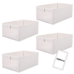 Linen Clothing Storage Box